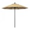 California Umbrella 9' Black Aluminum Market Patio Umbrella, Pacifica Beige 194061335857 - alternate 1